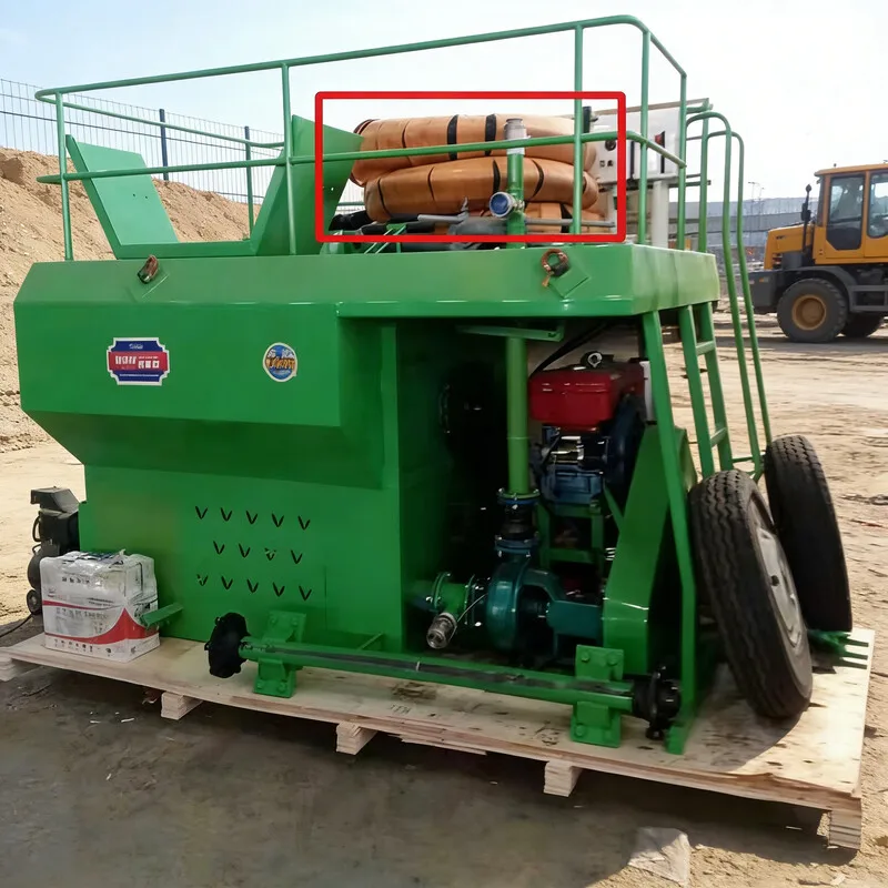 Customized Soil Spray Seeding Machine – 1100㎡/Day, Hydroseeding Equipment for Small-Scale Greening, Factory Price