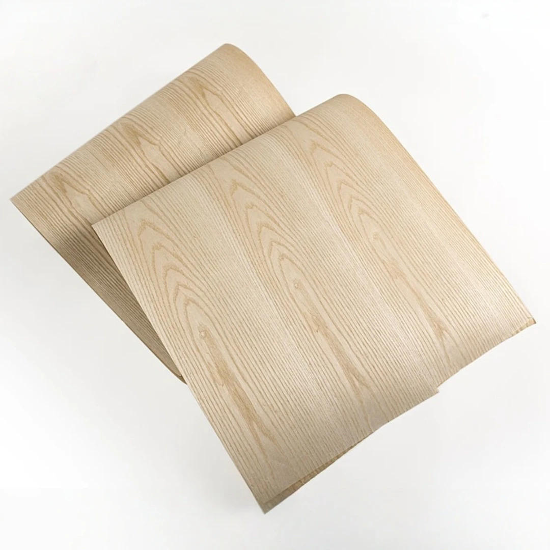 

Натуральный шпон из американского ясеня (коронная резка), 58x250 см, для мебели, ремонта шкафов, интерьерного дизайна и проектов по оформлению дома