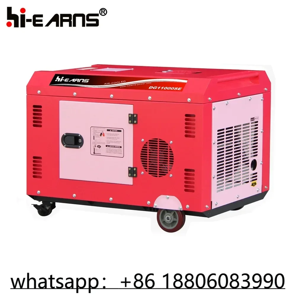 Factory Direct Low Price 198FA Engine Air-cooled Soundproof die·sel Generator with ISO90001 certified CE proved