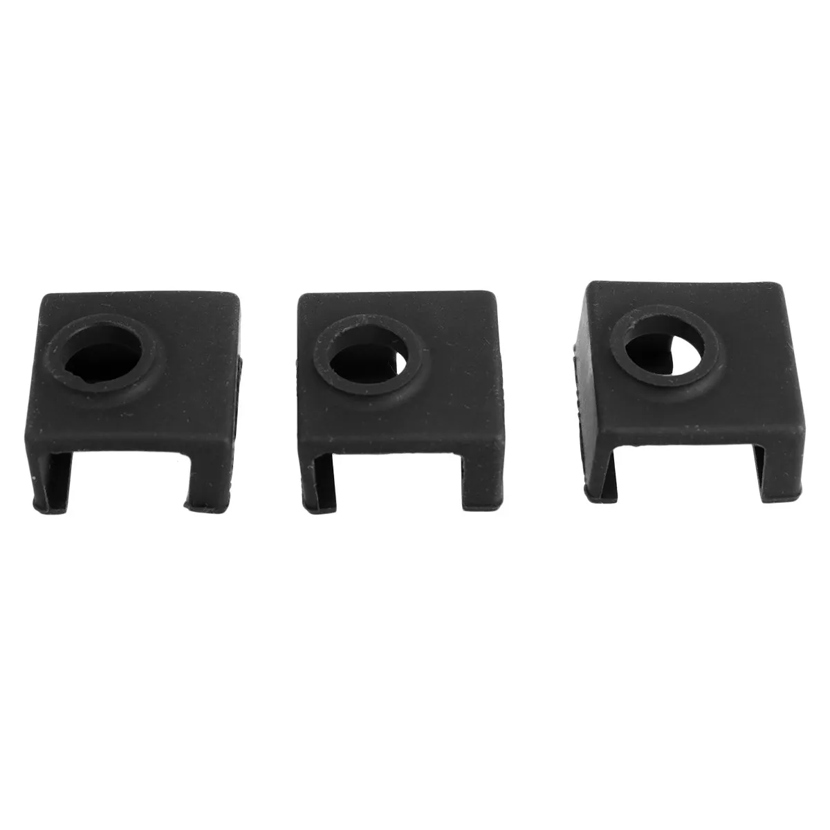 

3Pcs Aluminum Block Silicone Sleeve Heat Block Mk7 Mk8 Heater High Temperature Stability 3D Printer