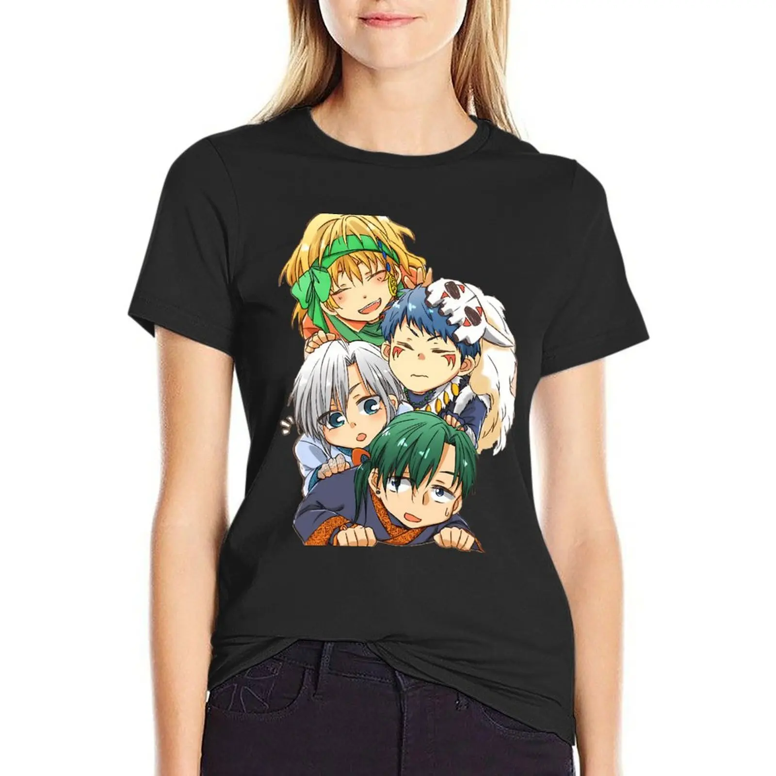 

Akatsuki no Yona -Yona Anime T-Shirt new edition korean fashion Aesthetic clothing Woman clothes