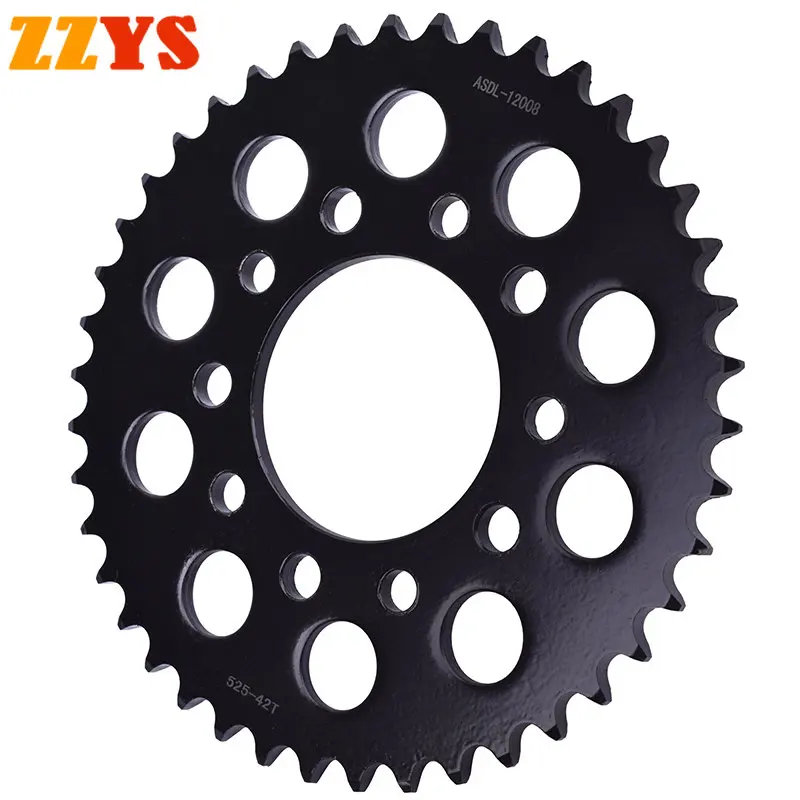 525HO Ring Motorcycle Golden Chain 525 18T 42T Front Rear Sprocket Wheel For Triumph 865 Speedmaster 06-15 800 Speedmaster 03-05