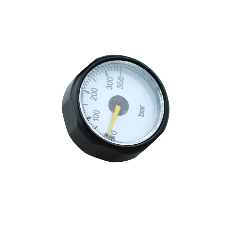HPA Scuba Mini M10*1 Pressure Gauge 350BAR Manometer Black Regulador Cricket Station CO2 Soda Water Stream Diving Accesories
