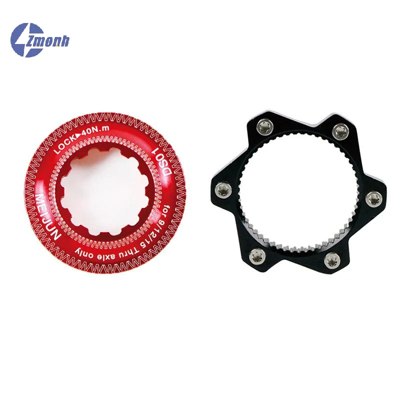 New！Bicycle Center Lock To 6 Bolt Rotor Lock Ring Adapter Road Bike Disc Brake Rotor Lock Cover Ring Converter For Bicycle