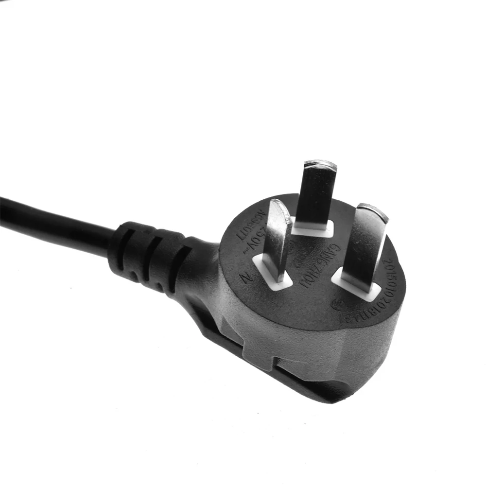 Chinese Rice Cooker 3-Pin CCC Power Cord with IEC C15 Plug, 80cm Australia to C15 Power Cord, 250VAC 10A, 3G 0.75mm²