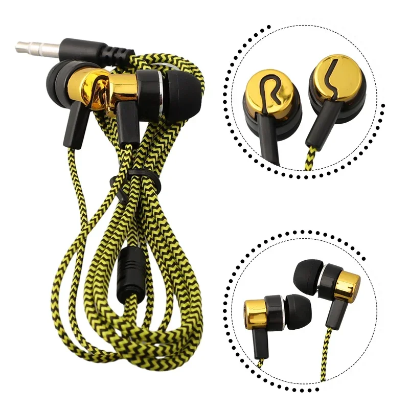 3,5-mm-In-Ear-Kopfhörer mit Kabel, 2 Basic Bass Box, Stereo-Ohrhörer, mobiler Kopfhörer, Geräuschunterdrückung, hervorragender Bass 2025, Stereo-Kopfhörer