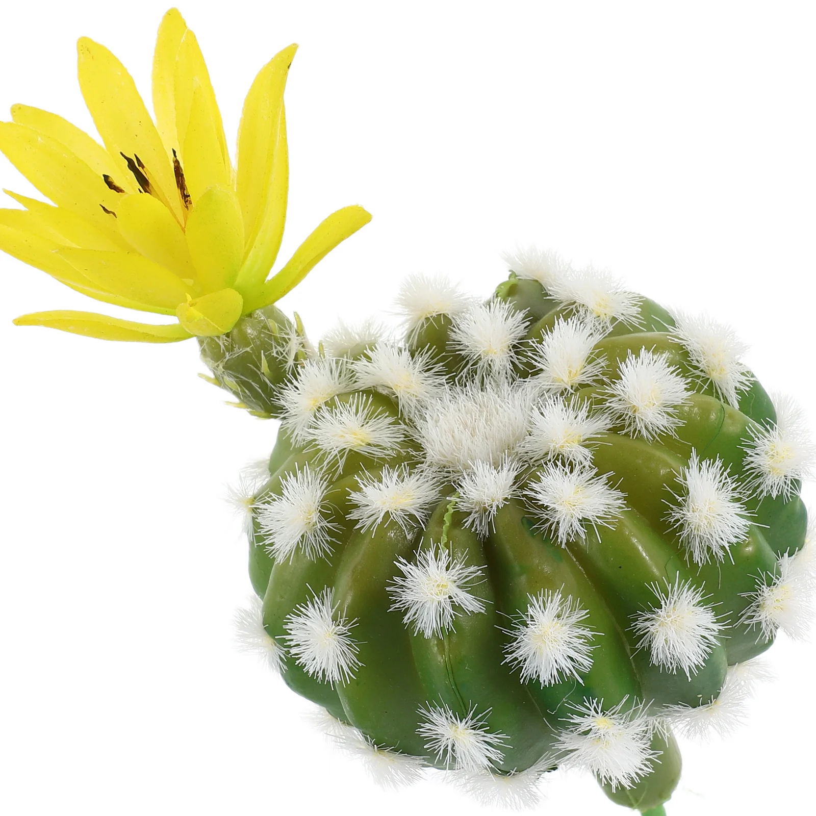 

4Pcs Lifelike Fake Cactus Plastic Mini Succulent Plants Realistic Artificial Succulents Home Office Decoration Pet Habitat