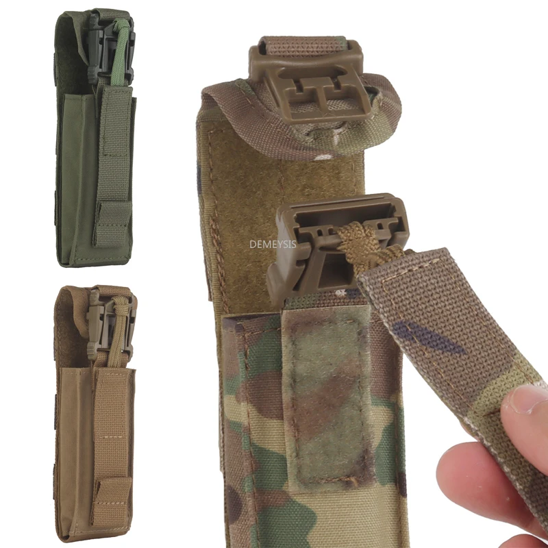 Tactical CS Tourniquet Pouch Holder Utility Hunting Trauma Medical Shear Pouch MOLLE Torniquet Holder Survival Equipment