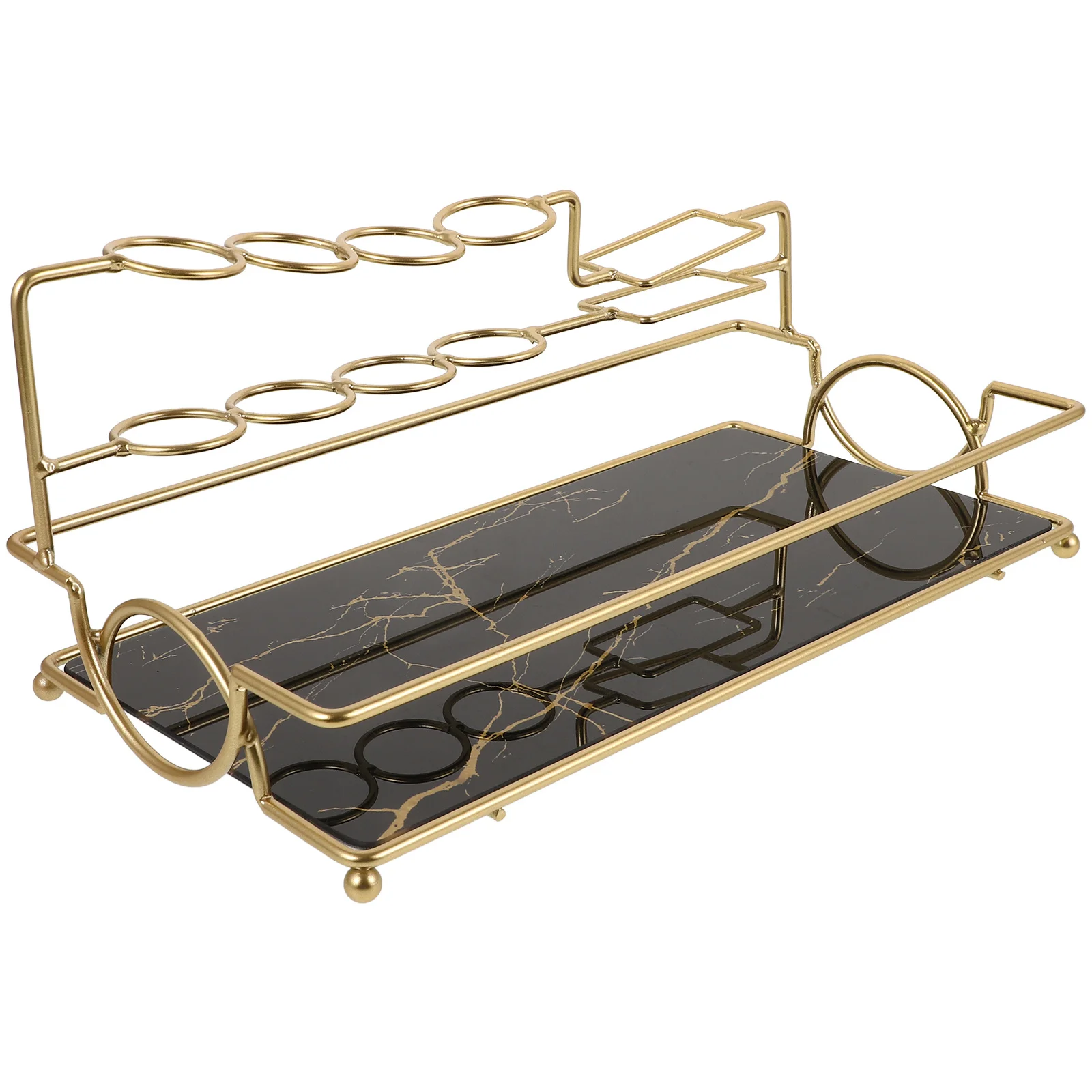 

Bathroom Countertop Organizer Shelf Strong Multi-Layer Toiletry Stand for Cosmetics Kitchen Storage Rack Countertop Shelf