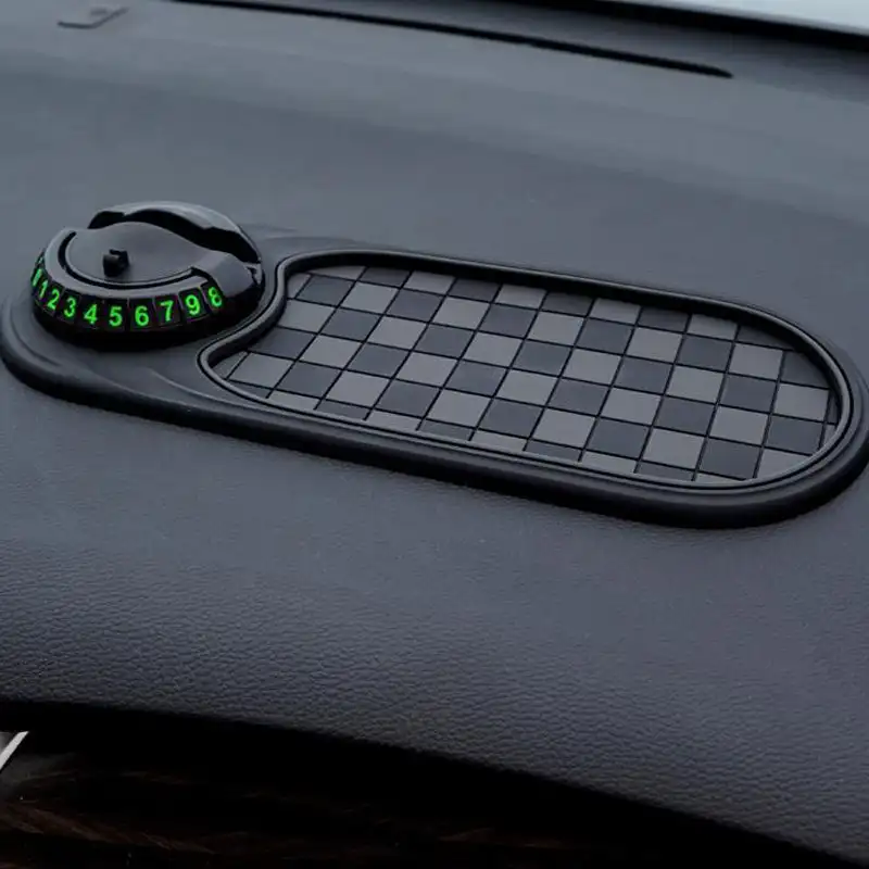 

2 in 1 Dashboard Anti Slip Mat with Phone Mount 360-Degree Rotation Car Phone Holder Non-Slip Adhesive Mat for Car