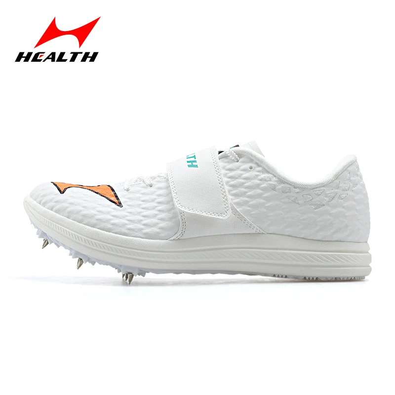 Health Carbon Plate Track Field Event Competitions Triple Jump Sport Shoes Professional High Jump Spikes Training Sneakers