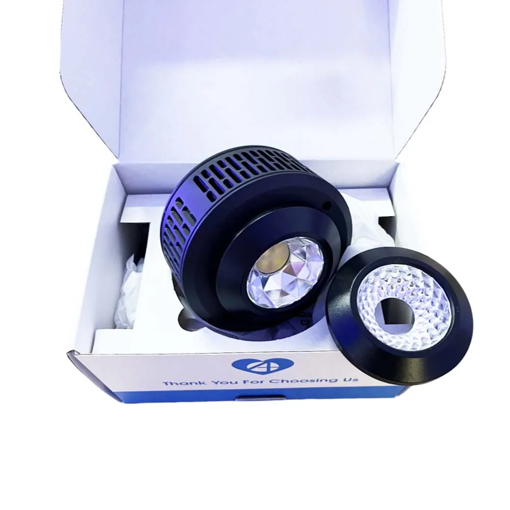 A7S III 100W Marine Reef Aquarium Light Timer Dimmer LED Light With 70 90 Degree Lens Bracket Saltwater 24inch 36inch