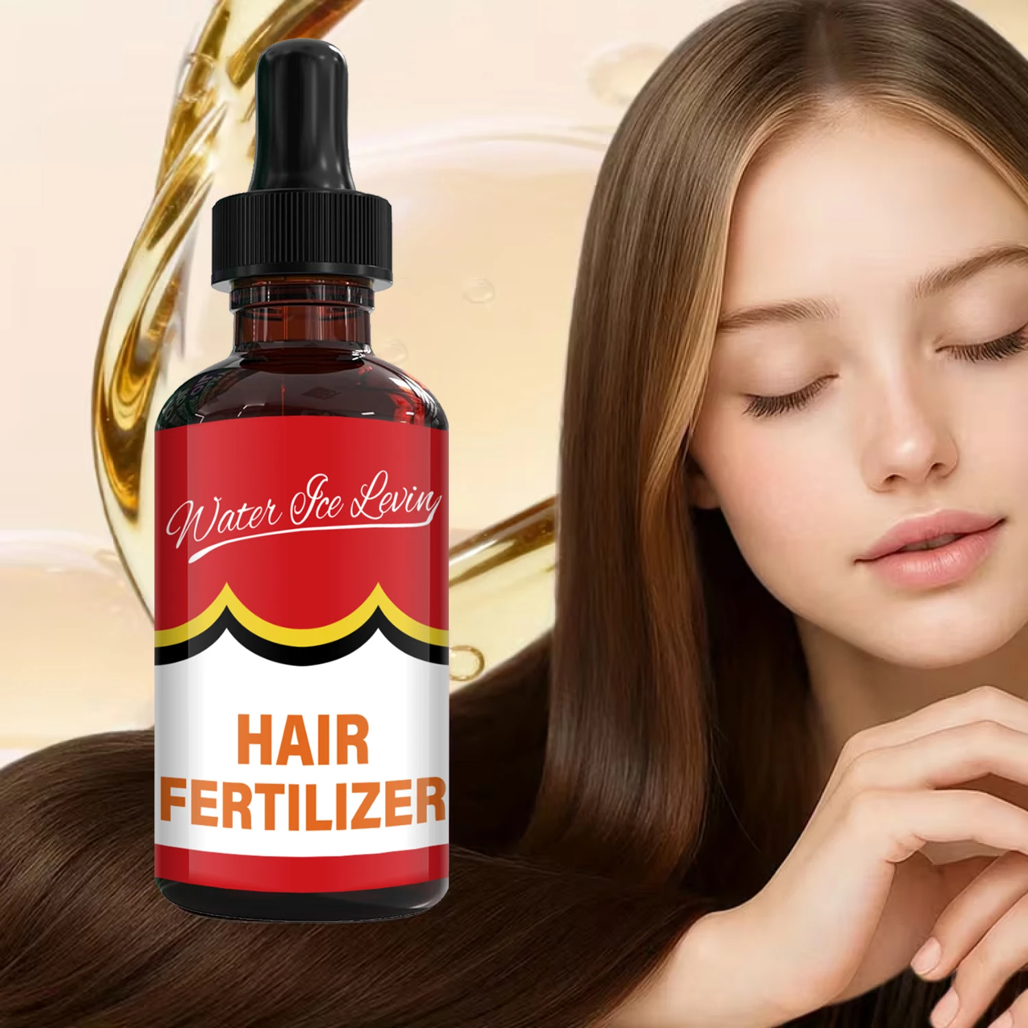 Hair Fertilizer with Bee Venom & Collagen - Visible Results in 7 Days, Moisturizing & Smoothing for Soft, Shiny Hair.