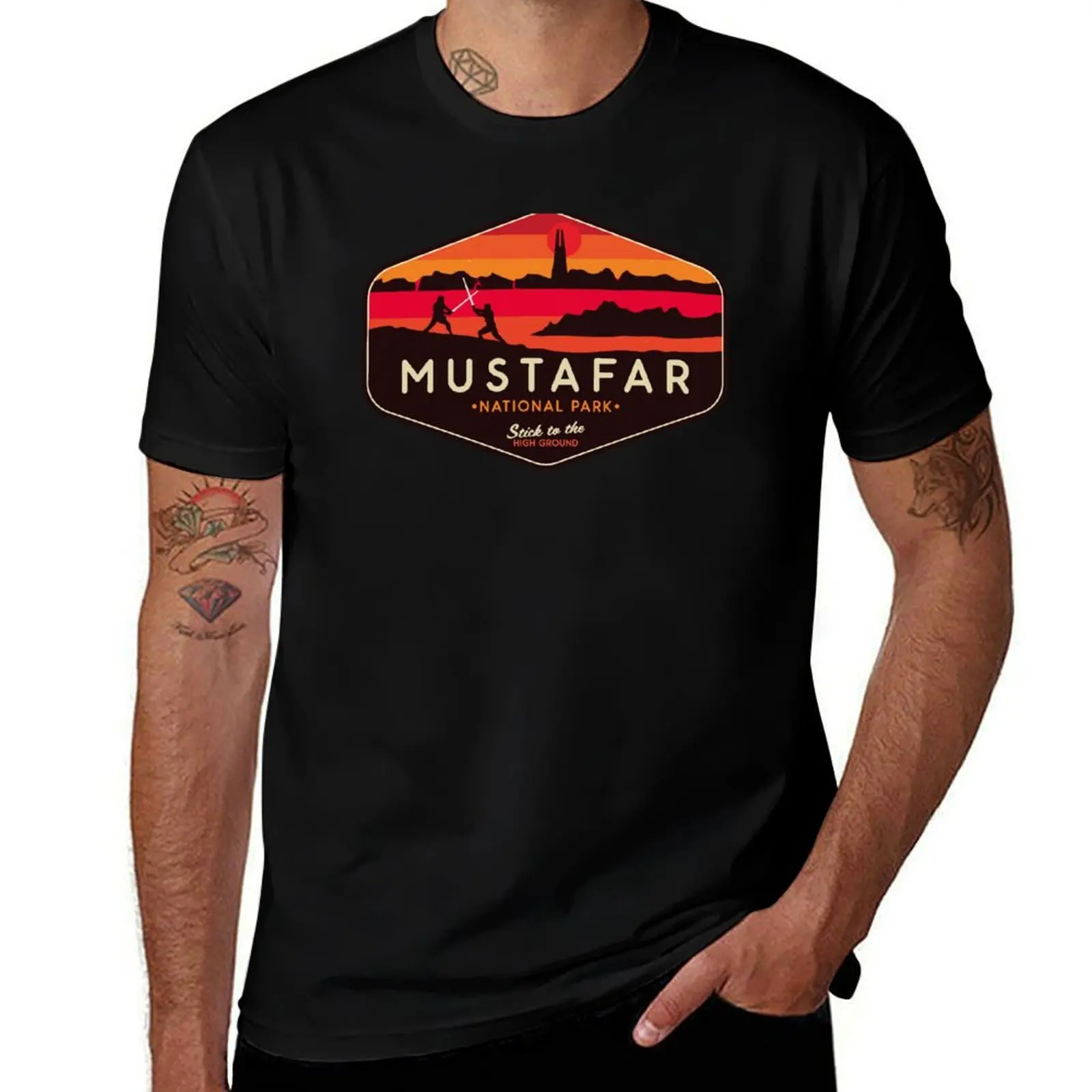 

Mustafar National Park T-Shirt boys animal print vintage t shirts mens white t shirts