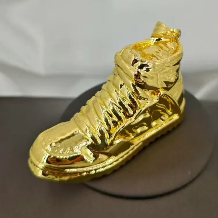 Statement Fashionable Shoes Shape Light Weight Jewelry Set Fine Luxury Collar Huge Pedants Jewellery For Wedding Party