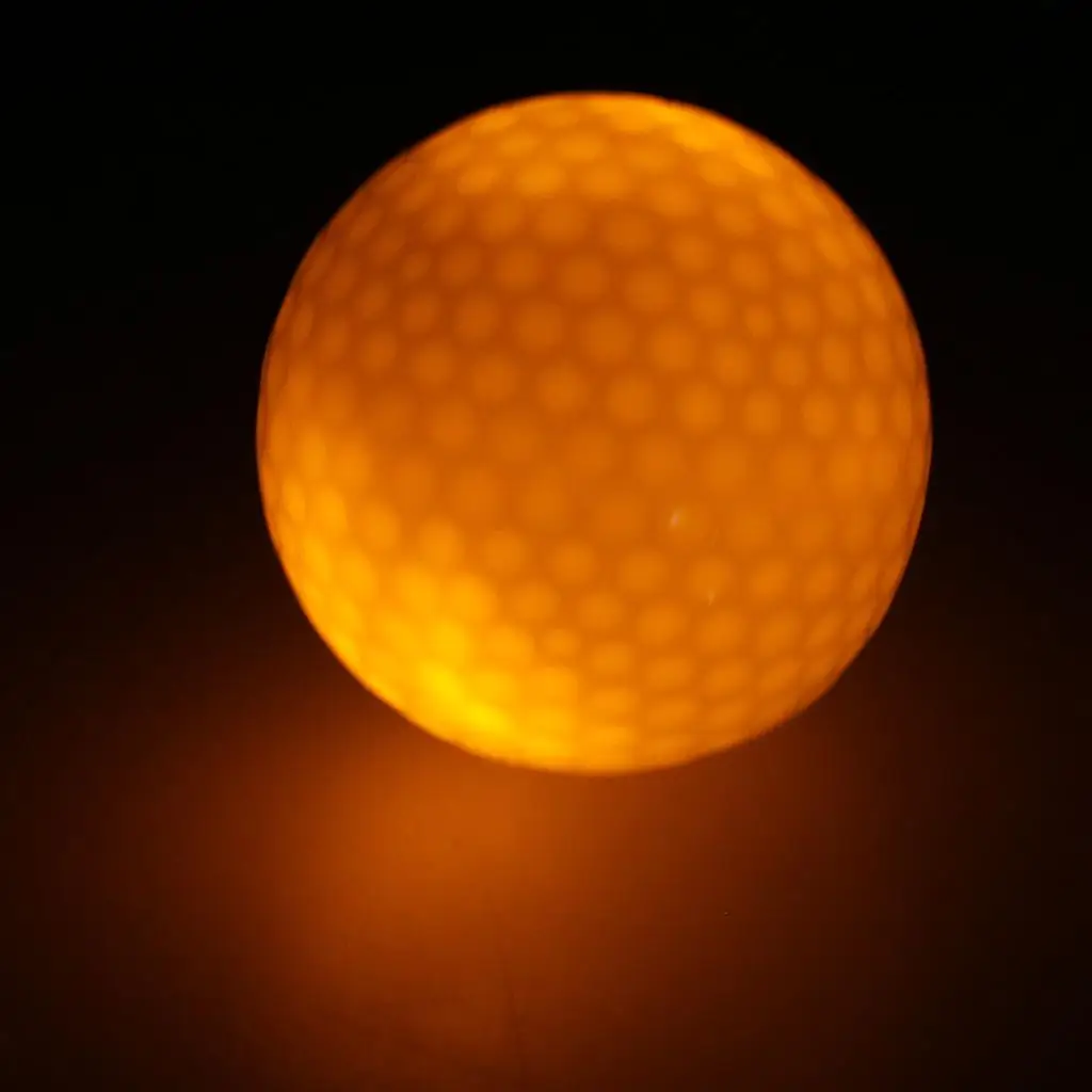 LED Golf Balls Luminous Ball Night Light Sports Accessories - White