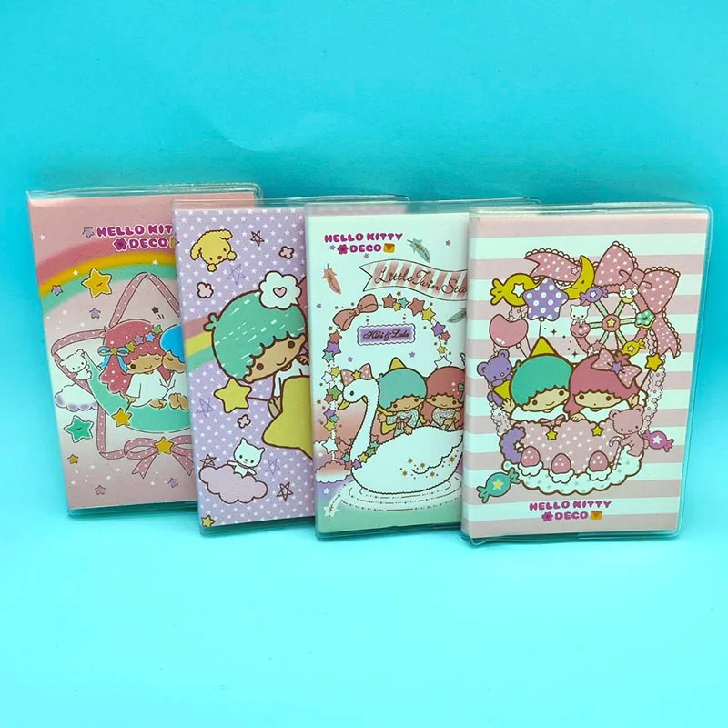 

4pcs/lot Sanrio Little Twin Star Memo Pad Sticky Note Cute N Times Stationery Label Notepad Post Office School Supplies