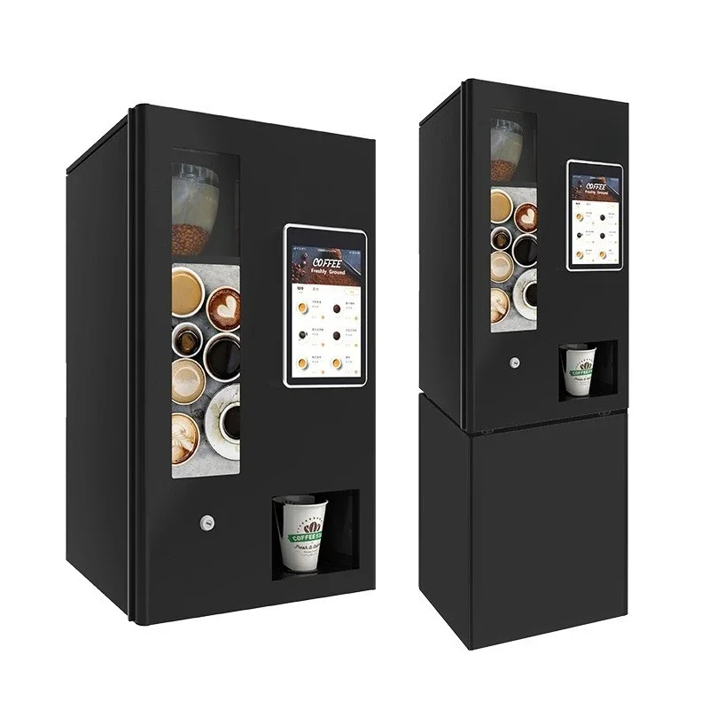 Grind and take coffee Self-service vending machine Unmanned vending machine