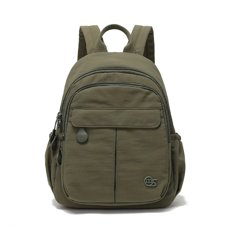 Trendy Lightweight Womens Backpack Casual Outdoor Travel Rucksack Multi Layer Japanese Minimalist Student Daypack