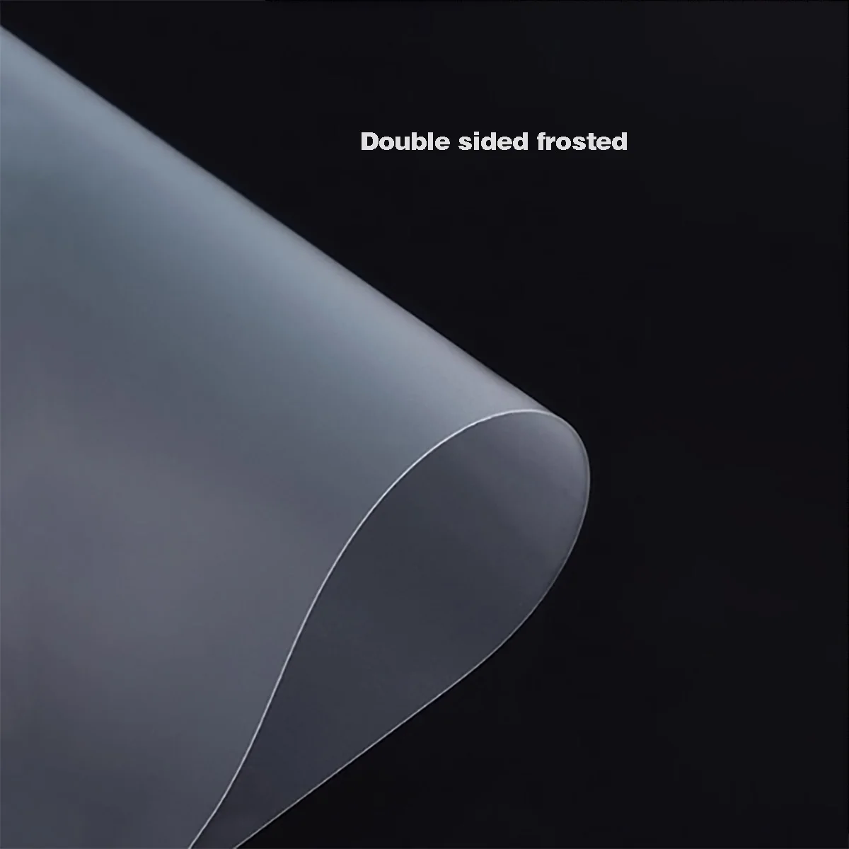Translucent Frosted  PP Plastic  Plate  DIY Model Material Processing Accessories Thickness 0.2/0.3/0.4/0.5/0.6/0.8/1/2mm