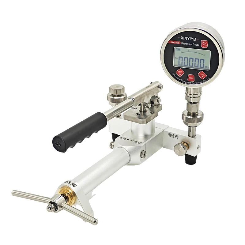 

-0.095~6Mpa Air Pressure Vacuum Calibration Pump Portable Air Pump Calibrator