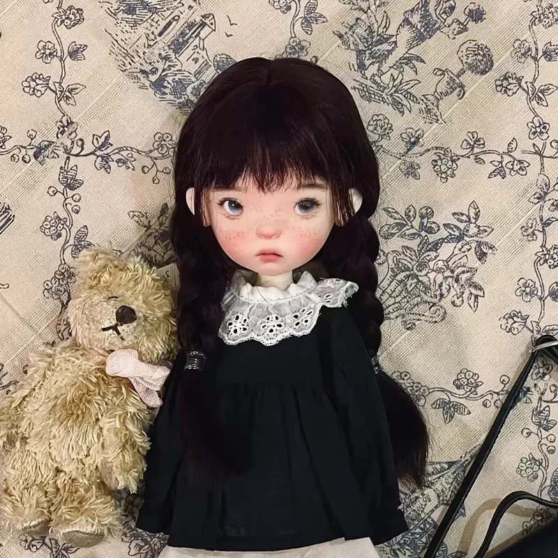 Bambola BJD 1/6 Set Completo Xiao Kui, Bambina Carina, Bellissimo Cartone Animato, Giocattolo in Resina di Alta Qualità, Regalo di Compleanno, Bambola Scontata con Articolazioni Mobili