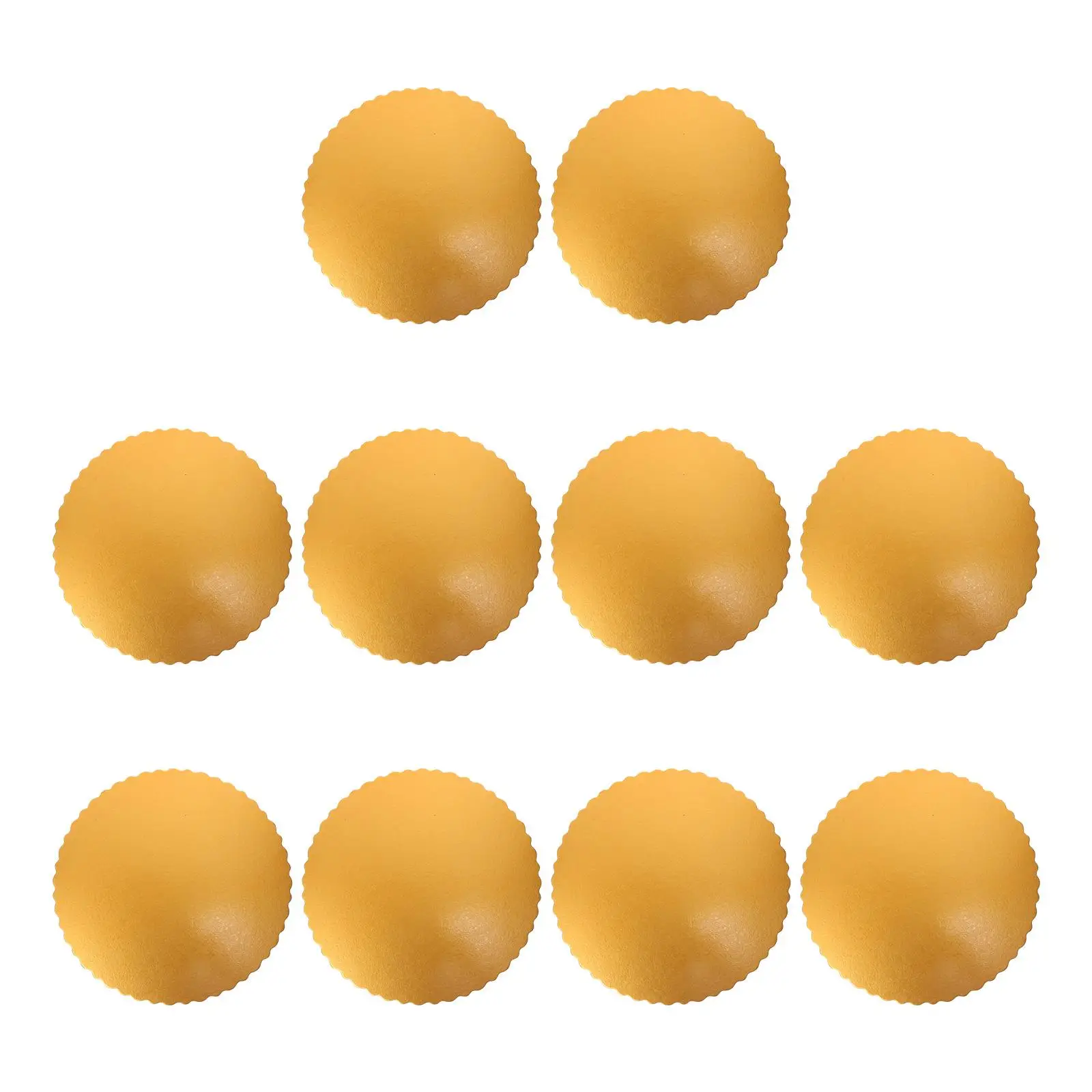 

10 Pcs Trays Birthday Cake Trays Plates Circle Cake Boards Cardboard Dessert Boards Display Tools