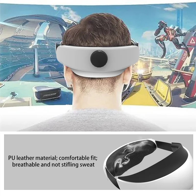 Ingenious-Adjustable Head Strap Pro For Meta Quest 3 Elite VR Headset Controller Comfortable & Replaceable VR Accessories