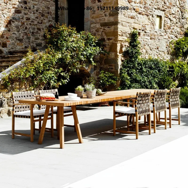 Hot Selling Villa Courtyard Outdoor Dining Set