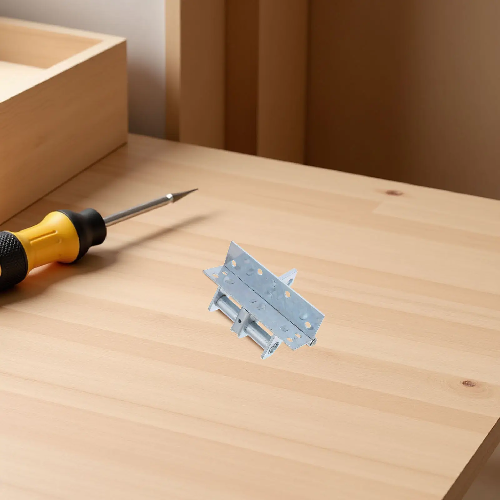 

2Pcs Metal Spring Loaded Hinges 90 Degree Auto Closing Damping Hinge for Cabinet Wardrobe Door Smooth Silent Operation Home