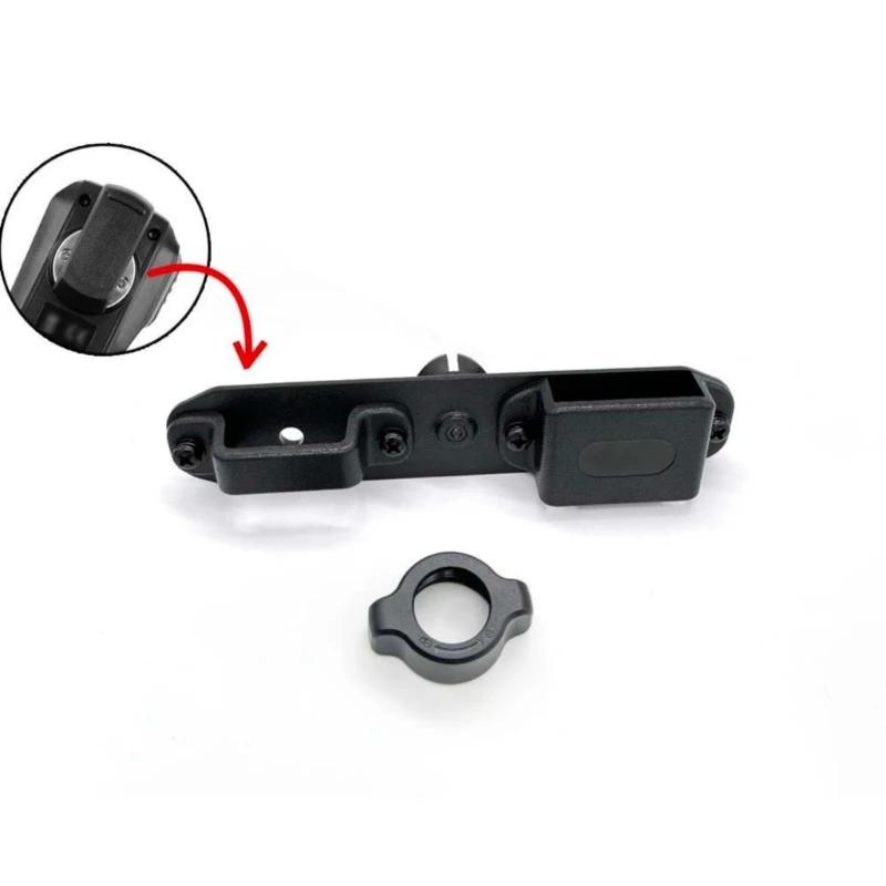 Convenient Vehicle Radio Microphone Suction Holder for Easy Access Communication