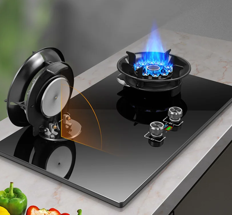 for D1 OEM Burners Kitchen Home Natural NG  Liquefied Petroleum LPG Battery Cooking Gastro Stainless Steel Natural Gas Stove