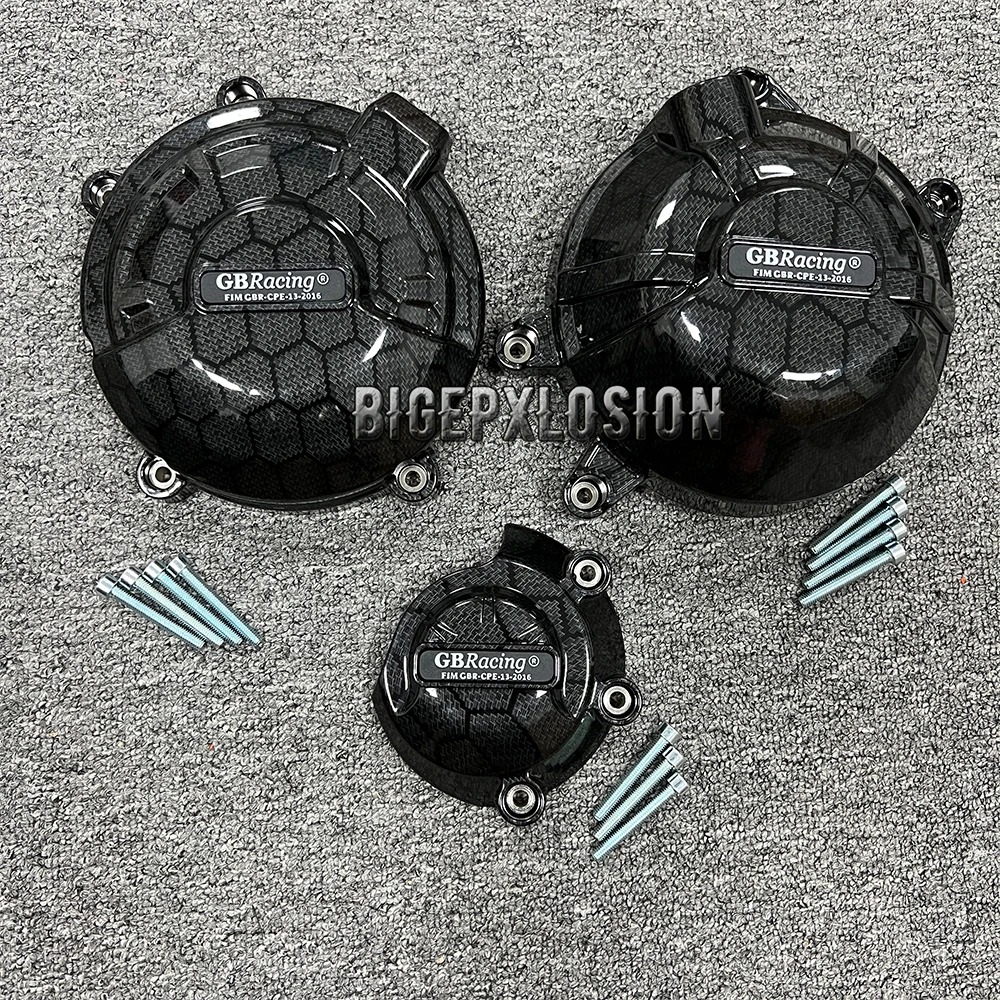 

Carbon Fiber Printing Motorcycle Engine Protective Cover FOR HONDA CB500X CB500F CBR500R 2019-2024 & NX500 ADVENTURE SPORT 2024