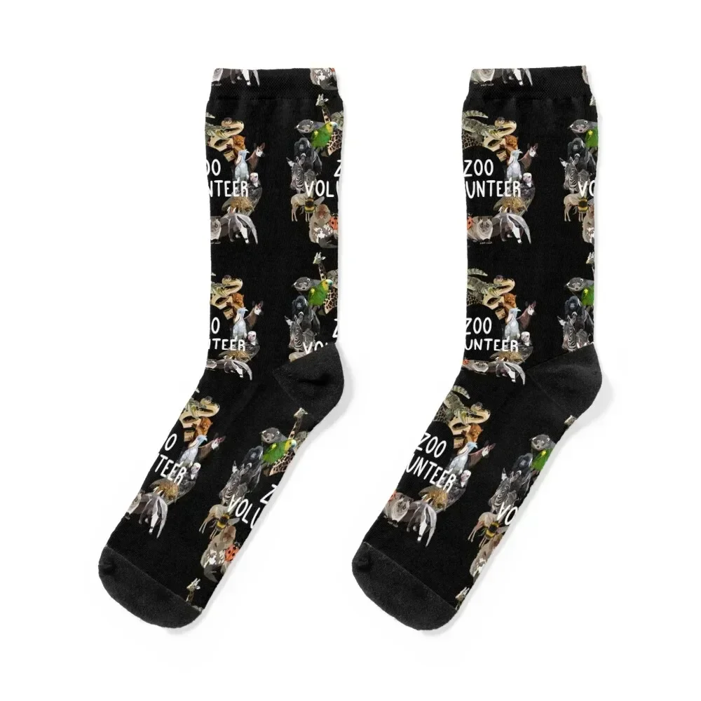 

Zoo Volunteer Socks funny sock Stockings compression designer christmas stocking Men Socks Luxury Brand Women's