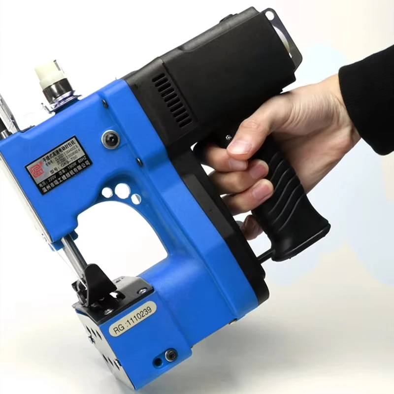 GK9-700 Electric Sewing Machine Handheld Woven Bag Sealing Packaging Machine Portable Bag Closer Stitching Machine