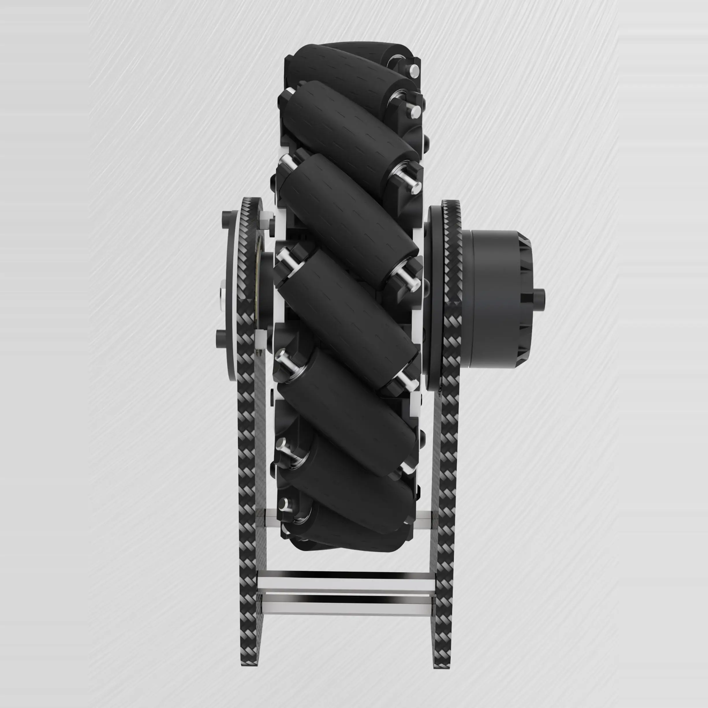 Embedded 3508 Mecanum Wheel XROLL HEXROLL Built-in Omni Directional Robot Driving Wheel Part