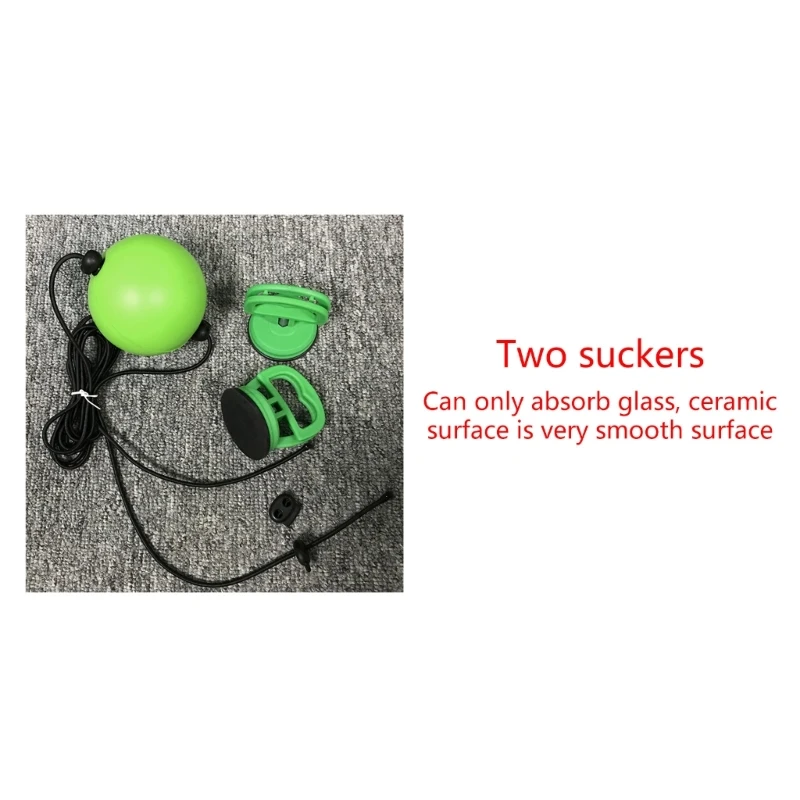 YD61 Height Adjustable Suction Cup Boxing Reflex Speed Balls Hand Eye Reaction Training Punch Fight Ball Fitness Equipment