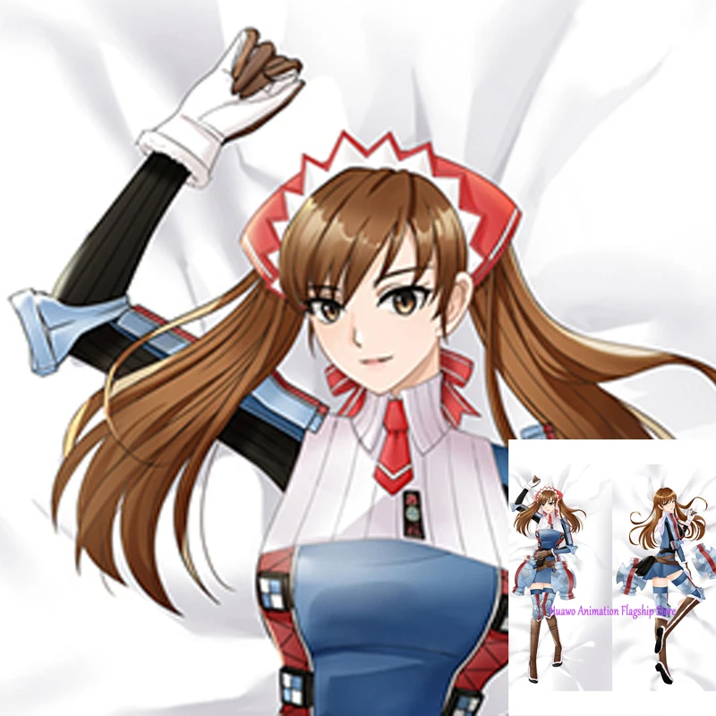 

Anime Dakimakura Pillow Case Alicia Melchiott Sexy and Busty Beautiful Girl Double-Sided Halloween