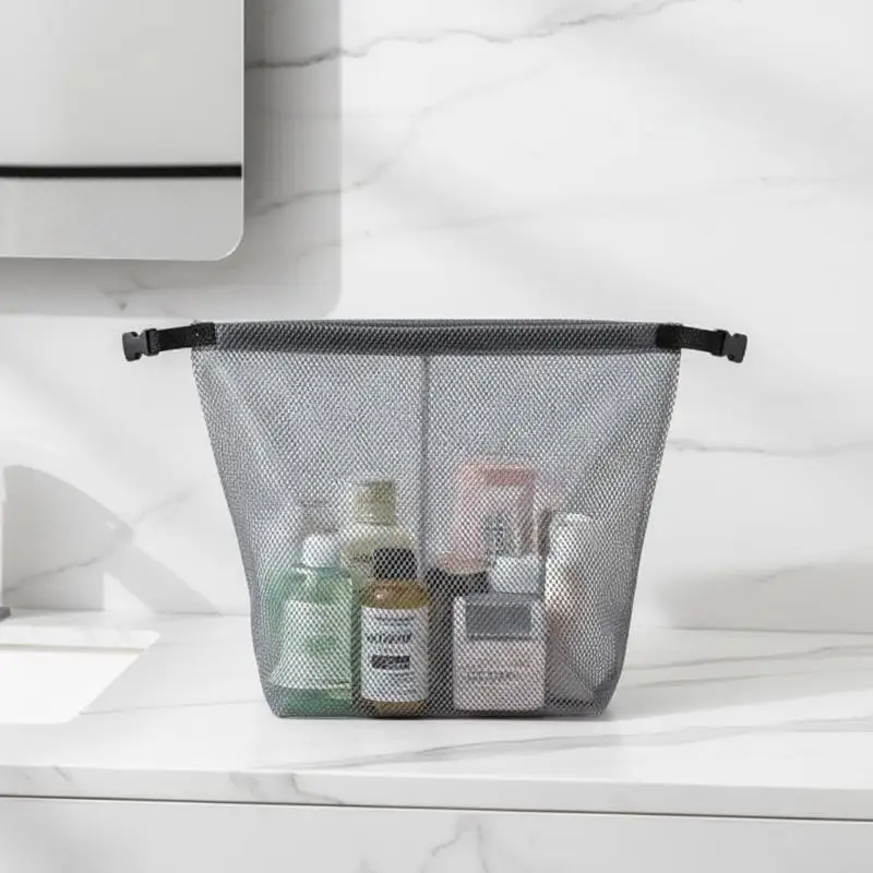 Large Capacity Waterproof Storage Bag Fitness Clothes Organizer with Drawstring for Swimming Bathroom Travel Use