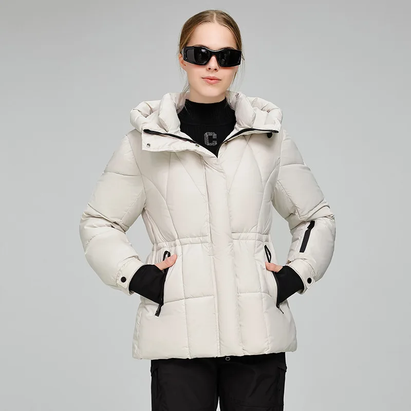 Fashionable Cold-Proof Casual Hooded Cotton-Padded Jacket for Outdoor Mountain Climbing Sports Warm And Easy-Wear