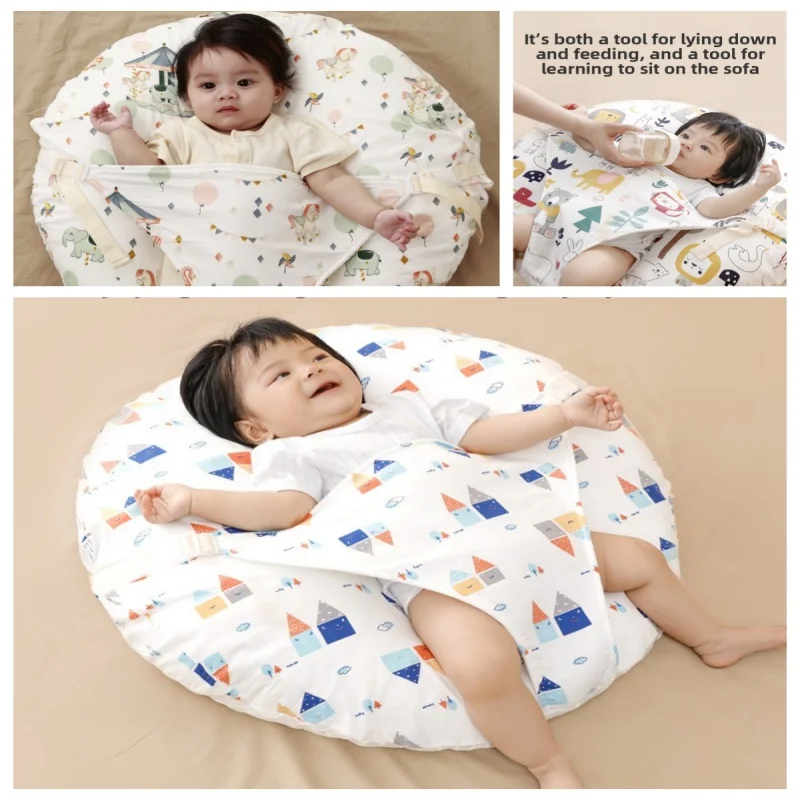 Baby Anti Spitting Slope Pad Baby Anti Overflow And Choking Slope Pillow Newborn Lying And Feeding Tool Nursing Pillow