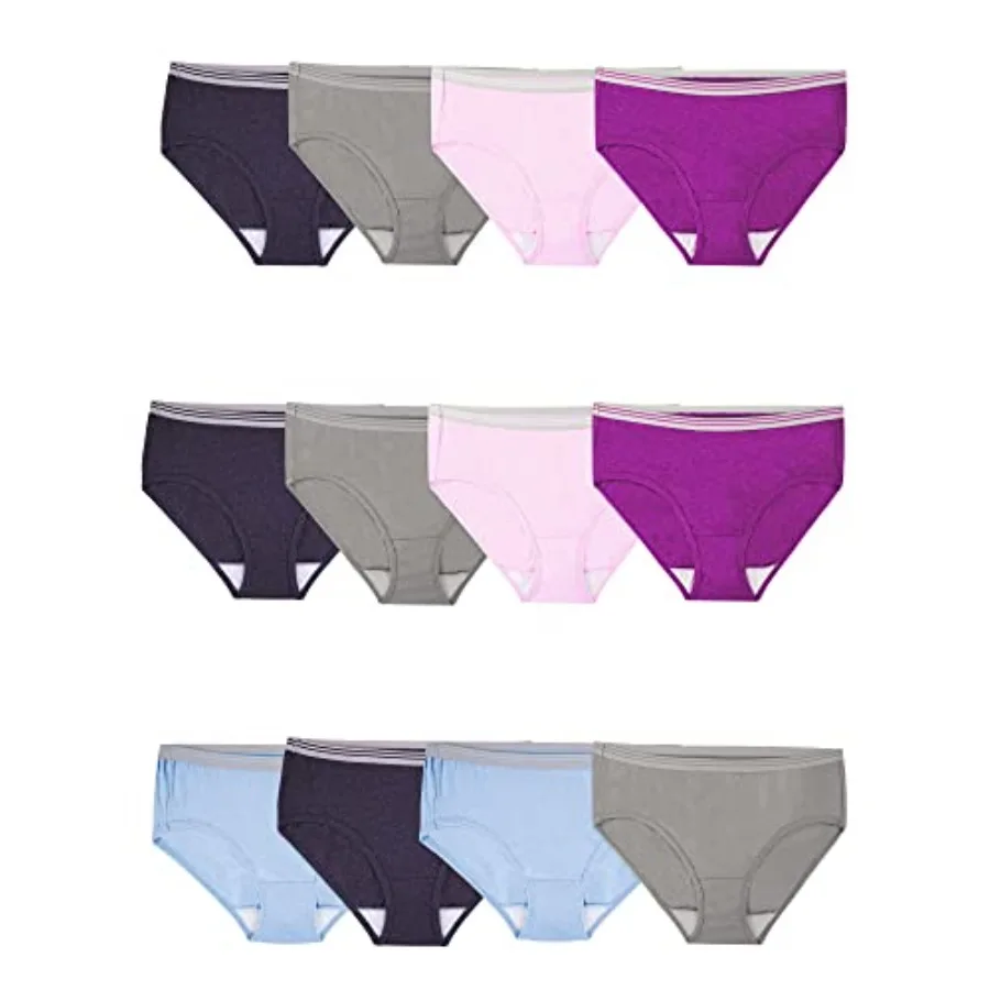

Women's Eversoft Cotton Underwear Multipacks, Tag Free and Breathable, Available in Plus Size