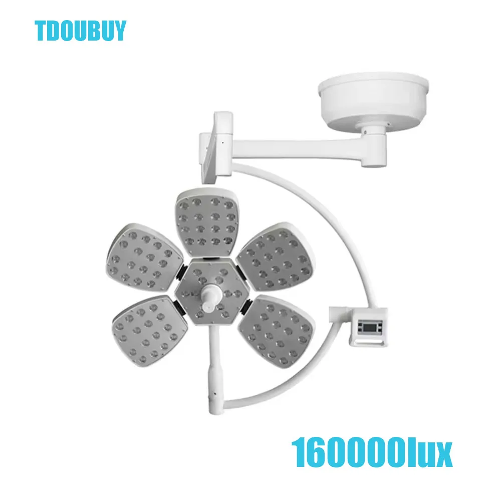 90V-240V Hospital Operation Room Equipment High Quality Petal Type Medical OT Light Surgical LED Operating Lamp