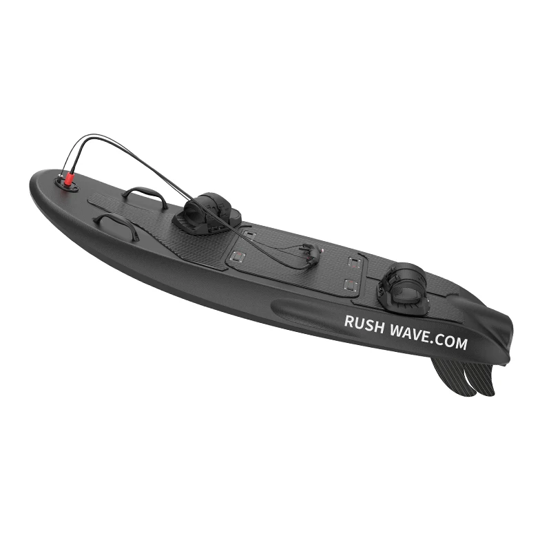 RUSH WAVE Black Rider G2 High-Performance Electric Jet Board for Surfing 55KM/H Waterproof Beginner-Friendly Factory Sale