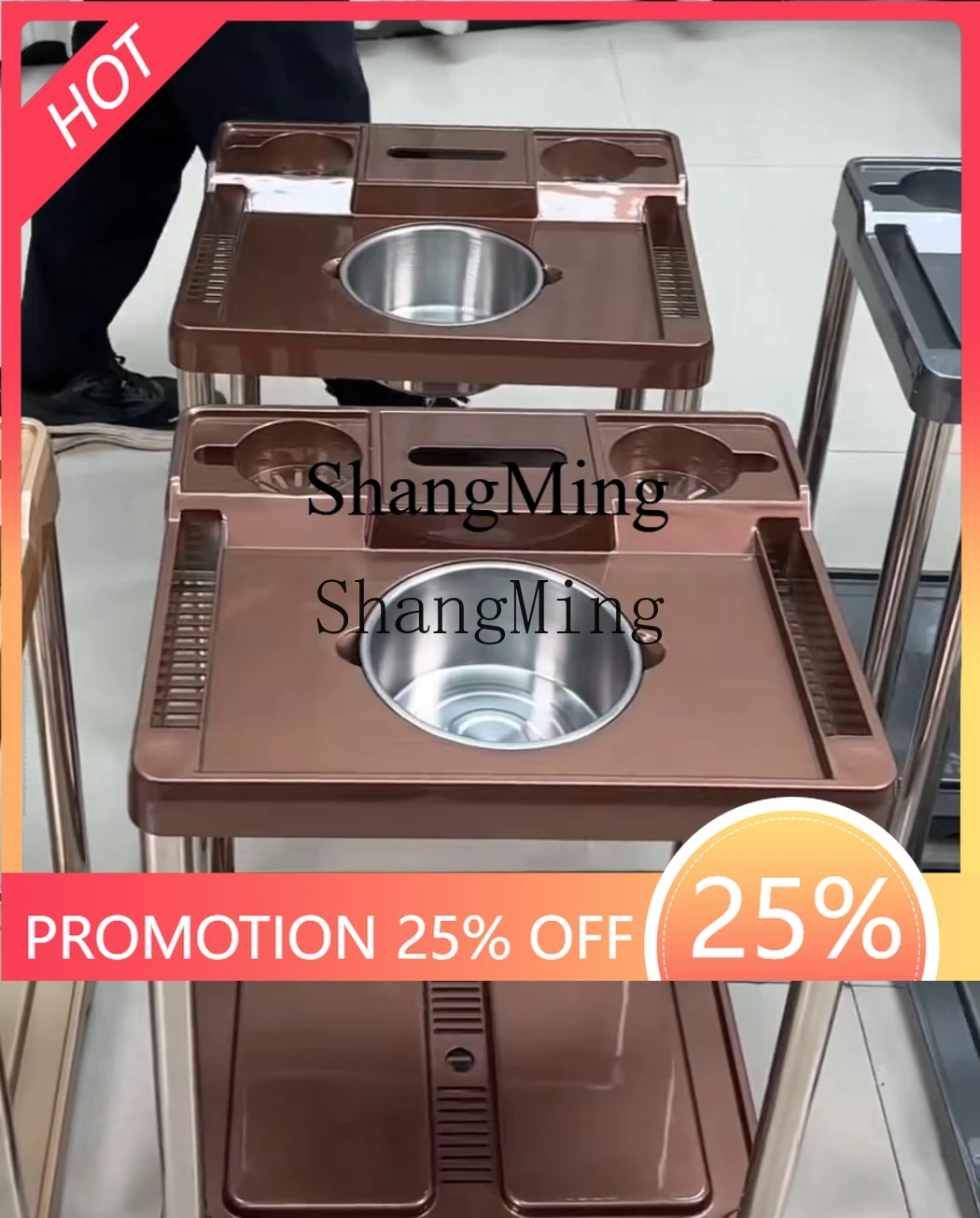 FG  mahjong machine coffee table super load-bearing, chess and card room mahjong table side table tea rack