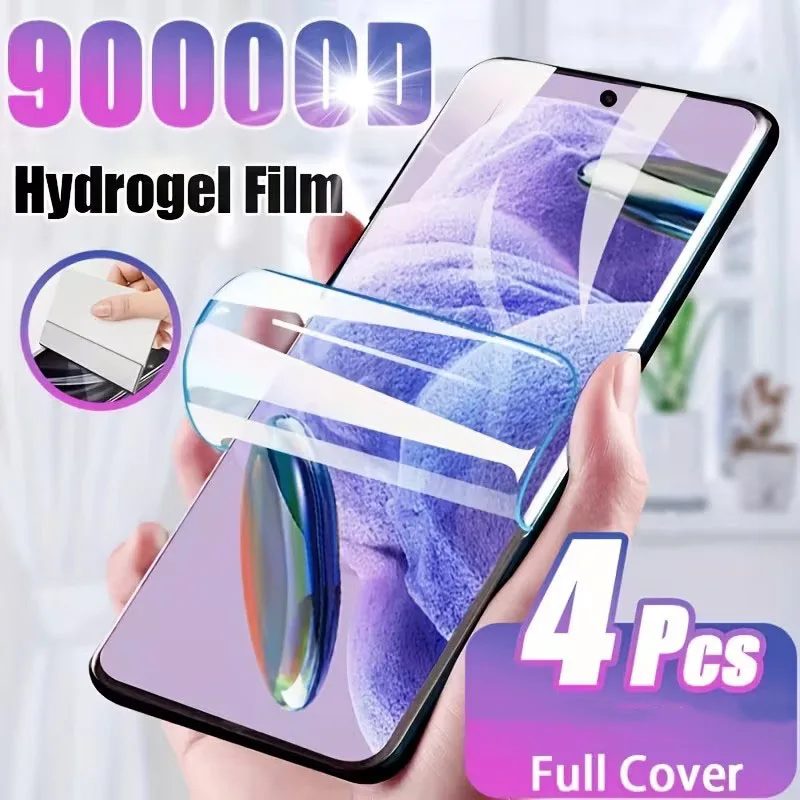 4Pcs Hydrogel Film For Realme  Note 50 60X 70T 60 Realme Neo7 Turbo Neo7X Screen Protector