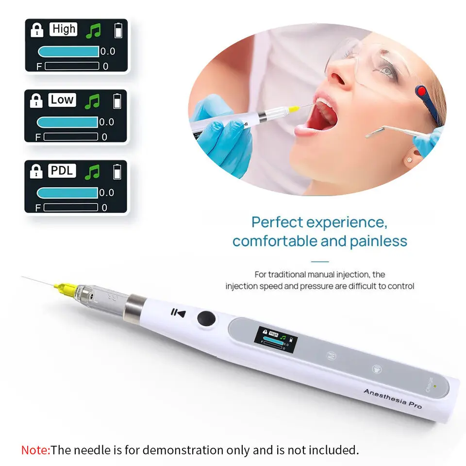 

Dental Anesthesia Injector Pen Painless Electric Wireless Local Anesthesia LCD