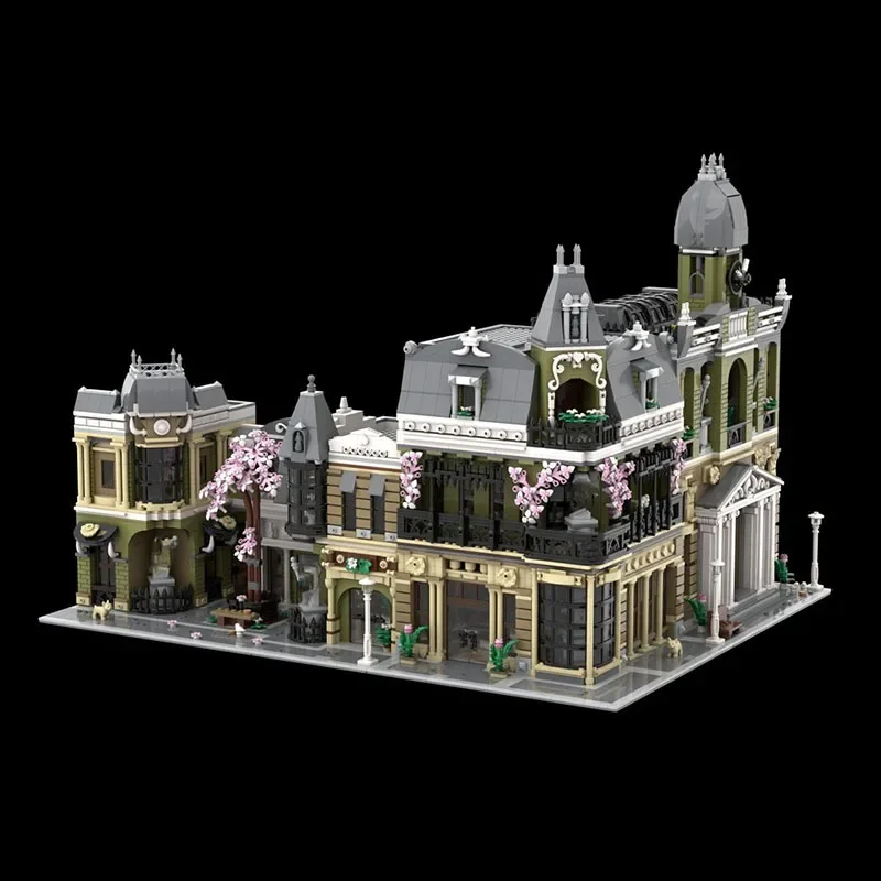 Moc Architektur Modell Ziegel Natürliche Geschichte Museum Technologie Modulare Bausteine Geschenk Weihnachten Spielzeug DIY Set Montage
