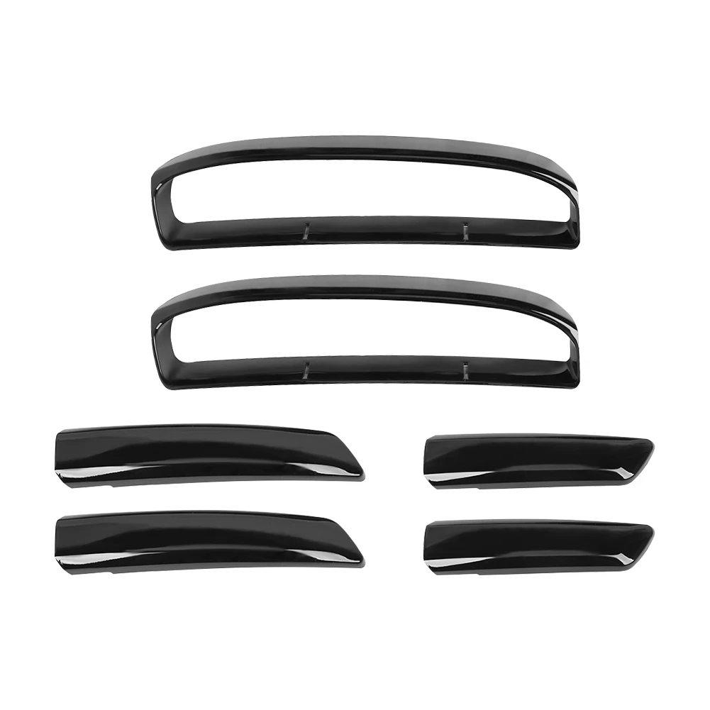 Suitable for Land Rover Car Supplies Discovery 5 L462 2017-19 FRONT BUMPER Front Grille Decoration Piano Black