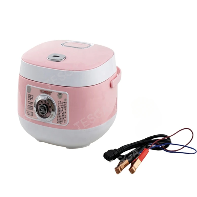 

A New Design 12V130W DC Rice Cooker with Cigarettes Lighter Use for Car